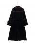 Yves Saint Laurent (イヴサンローラン) ベロアコート ブラック サイズ:F：19000円