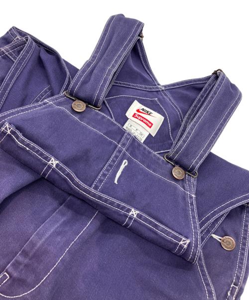 SUPREME（シュプリーム）Supreme (シュプリーム) NIKE (ナイキ) Cotton twill Overalls ネイビー サイズ:Sの古着・服飾アイテム