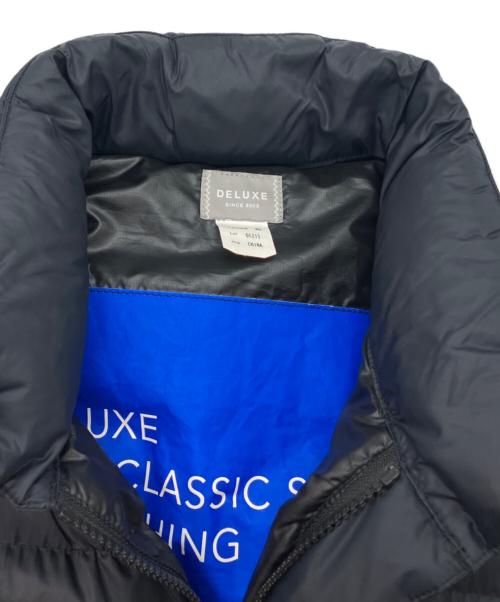 DELUXE（デラックス）Deluxe (デラックス) ダウンベスト ネイビー サイズ:Lの古着・服飾アイテム