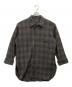 uru（ウル）の古着「WOOL CHECK OVER SHIRTS」｜ベージュ