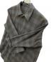 中古・古着 uru (ウル) WOOL CHECK OVER SHIRTS ベージュ サイズ:SIZE 1：6000円