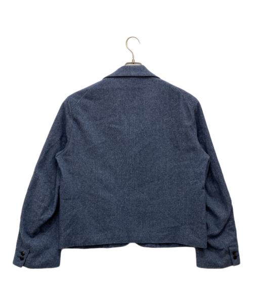 URU（ウル）uru (ウル) WOOL DENIM / 4 BUTTON JACKET ブルー サイズ:SIZE 2の古着・服飾アイテム