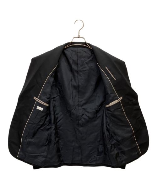 PAUL SMITH（ポールスミス）Paul Smith (ポールスミス) ジップデザインテーラードジャケット ブラック サイズ:Mの古着・服飾アイテム