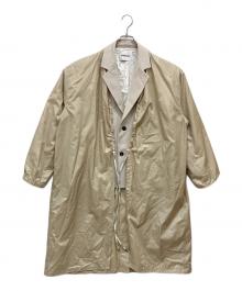 AMBUSH（アンブッシュ）の古着「レイヤードコート」｜ベージュ