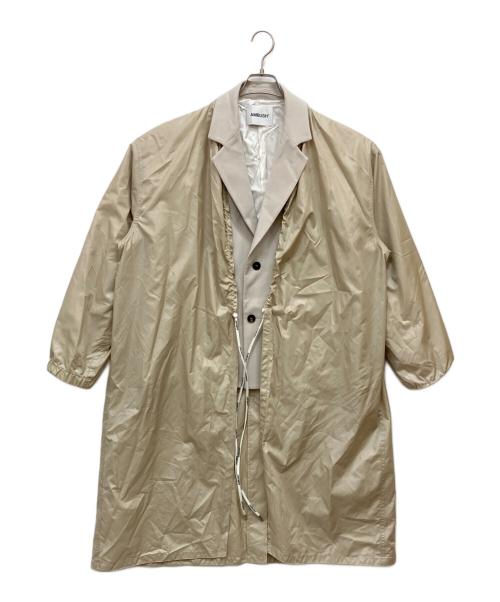 AMBUSH（アンブッシュ）AMBUSH (アンブッシュ) レイヤードコート ベージュ サイズ:SIZE 2の古着・服飾アイテム