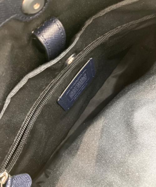 COACH（コーチ）COACH (コーチ) メトロポリタン2WAYビジネストートバッグ ネイビーの古着・服飾アイテム
