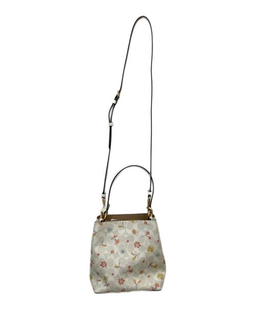 COACH（コーチ）COACH (コーチ) 2WAYバッグ ホワイトの古着・服飾アイテム