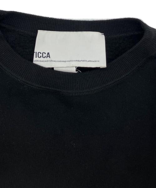 ticca（ティッカ）TICCA (ティッカ) スウェット ブラック サイズ:Fの古着・服飾アイテム