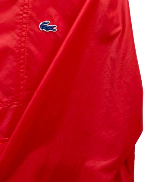 LACOSTE（ラコステ）LACOSTE (ラコステ) 70s アノラックパーカー レッド サイズ:Lの古着・服飾アイテム
