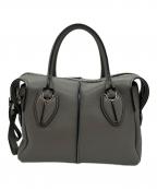 TOD'Sトッズ）の古着「D-Stylingハンドバッグ」｜グレー