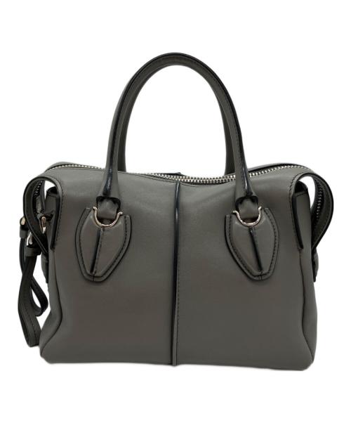 TOD'S（トッズ）TOD'S (トッズ) D-Stylingハンドバッグ グレーの古着・服飾アイテム
