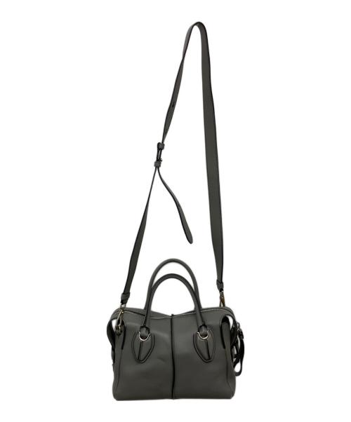 TOD'S（トッズ）TOD'S (トッズ) D-Stylingハンドバッグ グレーの古着・服飾アイテム