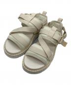 Chloeクロエ）の古着「LILLI FLAT SANDALS」｜アイボリー