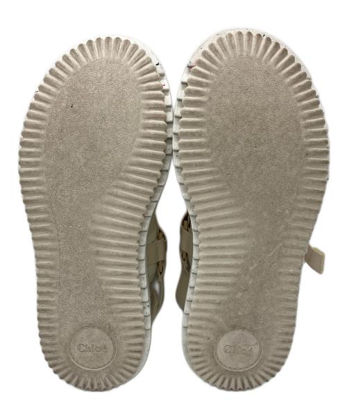 Chloe（クロエ）Chloe (クロエ) LILLI FLAT SANDALS アイボリー サイズ:SIZE 39の古着・服飾アイテム