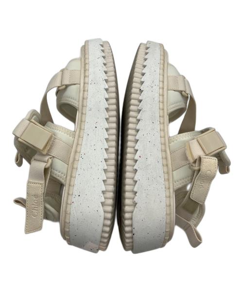 Chloe（クロエ）Chloe (クロエ) LILLI FLAT SANDALS アイボリー サイズ:SIZE 39の古着・服飾アイテム