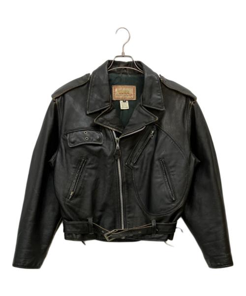 LEE（リー）LEE (リー) TREVOR ライダースジャケット ブラック サイズ:Mの古着・服飾アイテム