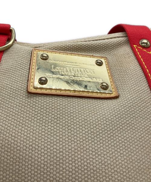 LOUIS VUITTON（ルイ ヴィトン）LOUIS VUITTON (ルイ ヴィトン) アンティグアカバMM ベージュの古着・服飾アイテム