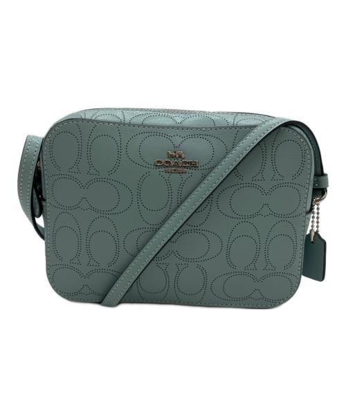COACH（コーチ）COACH (コーチ) ショルダーバッグ スカイブルーの古着・服飾アイテム