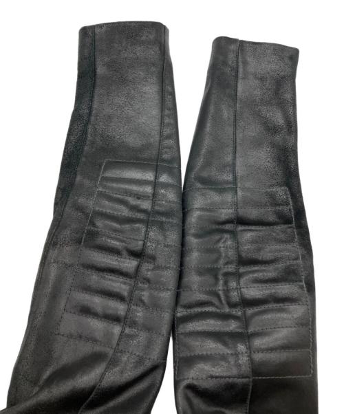 G-STAR RAW（ジースターロゥ）G-STAR RAW (ジースターロゥ) BIKER SOLID LEATHER SLIM JKT ブラック サイズ:XSの古着・服飾アイテム