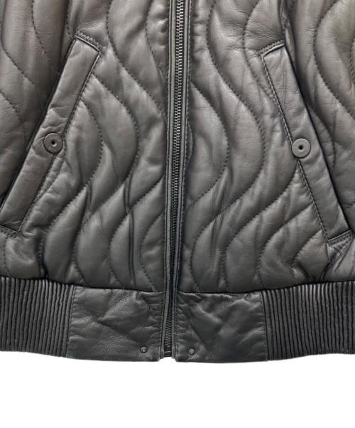 G-STAR RAW（ジースターロゥ）G-STAR RAW (ジースターロゥ) レザーブルゾン ブラック サイズ:XSの古着・服飾アイテム