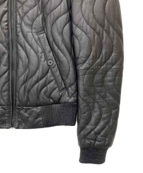 G-STAR RAW（ジースターロゥ）G-STAR RAW (ジースターロゥ) レザーブルゾン ブラック サイズ:XSの古着・服飾アイテム