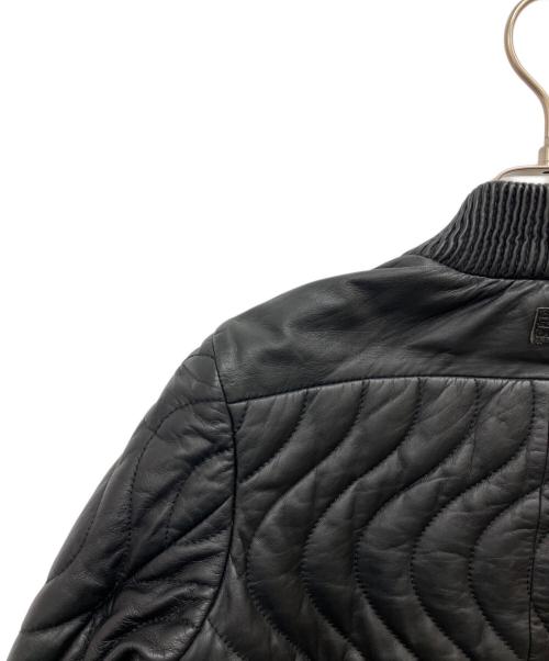 G-STAR RAW（ジースターロゥ）G-STAR RAW (ジースターロゥ) レザーブルゾン ブラック サイズ:XSの古着・服飾アイテム