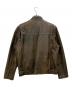 LIUGOO LEATHERS (リューグーレザーズ) レザージャケット ブラウン サイズ:3L：18000円
