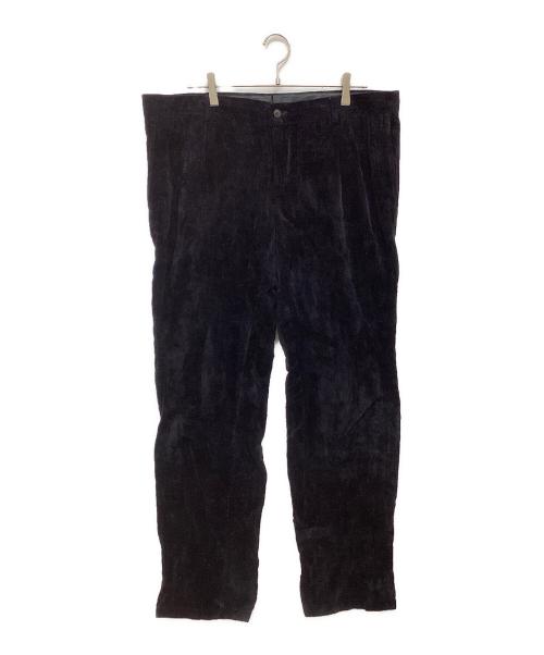 DOLCE & GABBANA（ドルチェ＆ガッバーナ）DOLCE & GABBANA (ドルチェ＆ガッバーナ) ベロアパンツ ネイビー サイズ:54の古着・服飾アイテム
