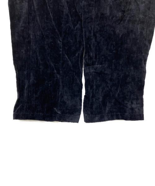 DOLCE & GABBANA（ドルチェ＆ガッバーナ）DOLCE & GABBANA (ドルチェ＆ガッバーナ) ベロアパンツ ネイビー サイズ:54の古着・服飾アイテム