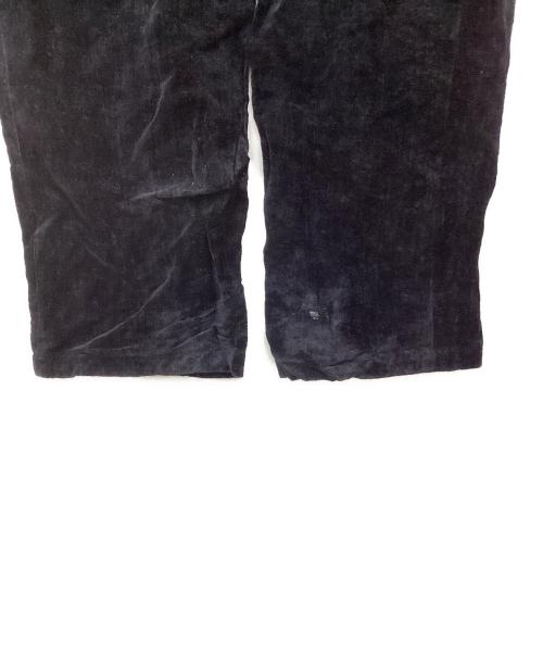 DOLCE & GABBANA（ドルチェ＆ガッバーナ）DOLCE & GABBANA (ドルチェ＆ガッバーナ) ベロアパンツ ネイビー サイズ:54の古着・服飾アイテム