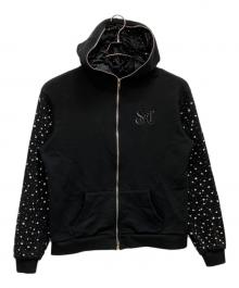 SECRET（シークレット）の古着「SECRET StarLight ZipHoodie」｜ブラック