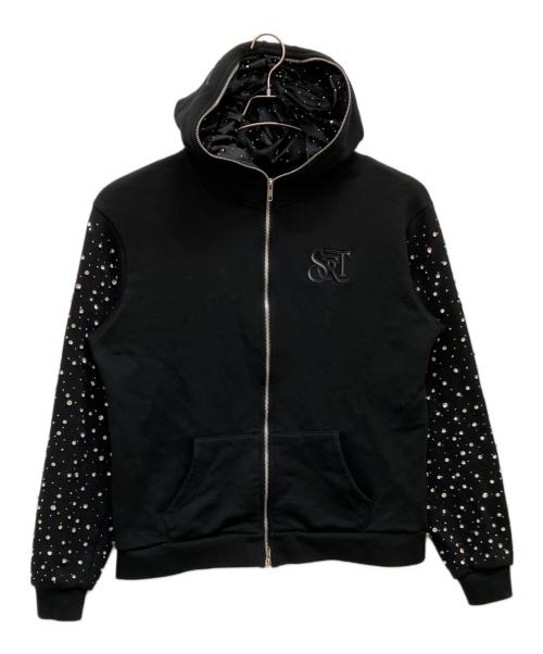 SECRET（シークレット）SECRET (シークレット) SECRET StarLight ZipHoodie ブラック サイズ:Lの古着・服飾アイテム