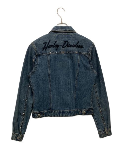 HARLEY-DAVIDSON（ハーレーダビッドソン）HARLEY-DAVIDSON (ハーレーダビッドソン) デニムジャケット インディゴ サイズ:Sの古着・服飾アイテム