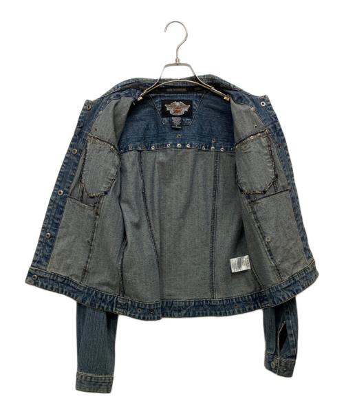 HARLEY-DAVIDSON（ハーレーダビッドソン）HARLEY-DAVIDSON (ハーレーダビッドソン) デニムジャケット インディゴ サイズ:Sの古着・服飾アイテム