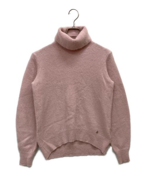 MACKINTOSH（マッキントッシュ）MACKINTOSH (マッキントッシュ) ロイヤルベビーアルパカ ニットプルオーバー ピンク サイズ:SIZE 38の古着・服飾アイテム
