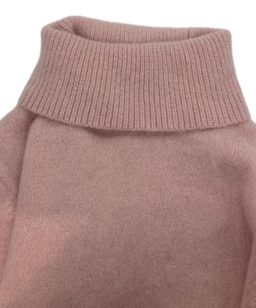 MACKINTOSH（マッキントッシュ）MACKINTOSH (マッキントッシュ) ロイヤルベビーアルパカ ニットプルオーバー ピンク サイズ:SIZE 38の古着・服飾アイテム