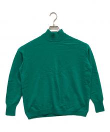 MACKINTOSH PHILOSOPHY（マッキントッシュ フィロソフィー）の古着「ウールカシミヤハイネックニット」｜グリーン