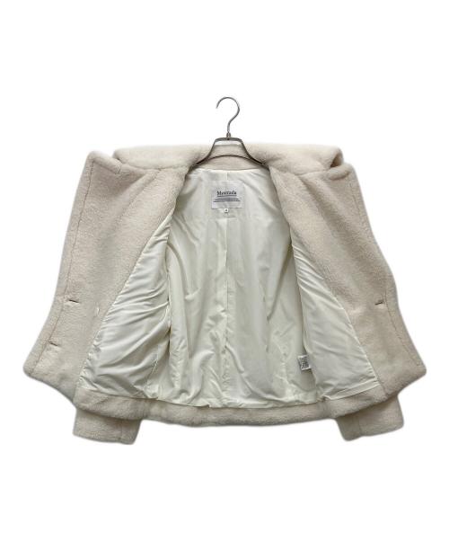 Mystrada（マイストラーダ）Mystrada (マイストラーダ) ボアショートコート ホワイト サイズ:SIZE 36の古着・服飾アイテム