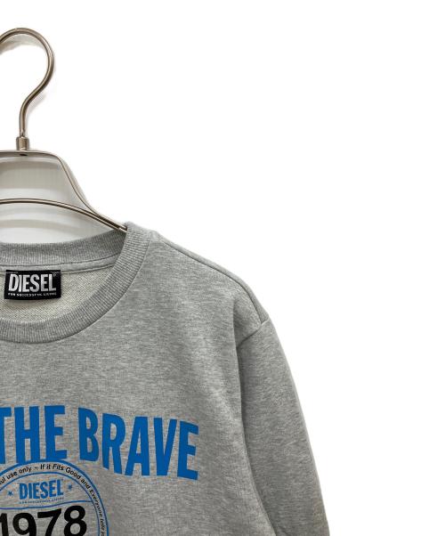 DIESEL（ディーゼル）DIESEL (ディーゼル) スウェット グレー サイズ:Sの古着・服飾アイテム