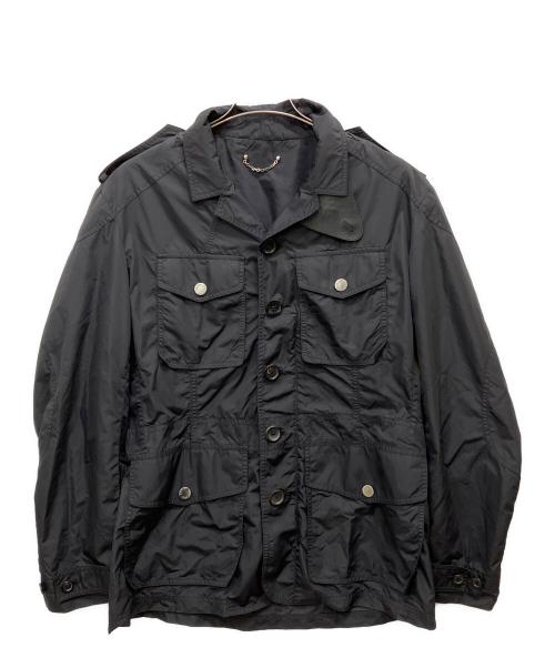 LOUIS VUITTON（ルイ ヴィトン）LOUIS VUITTON (ルイ ヴィトン) ナイロンジップアップブルゾン ブラック サイズ:52の古着・服飾アイテム