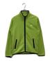 stussy（ステューシー）の古着「LUNA FLEECE FULL ZIP」｜ライトグリーン