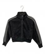adidasアディダス）の古着「デニム トラックトップ」｜ブラック