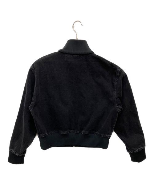 adidas（アディダス）adidas (アディダス) デニム トラックトップ ブラック サイズ:2XLの古着・服飾アイテム