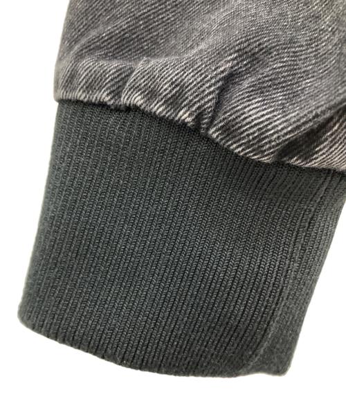 adidas（アディダス）adidas (アディダス) デニム トラックトップ ブラック サイズ:2XLの古着・服飾アイテム