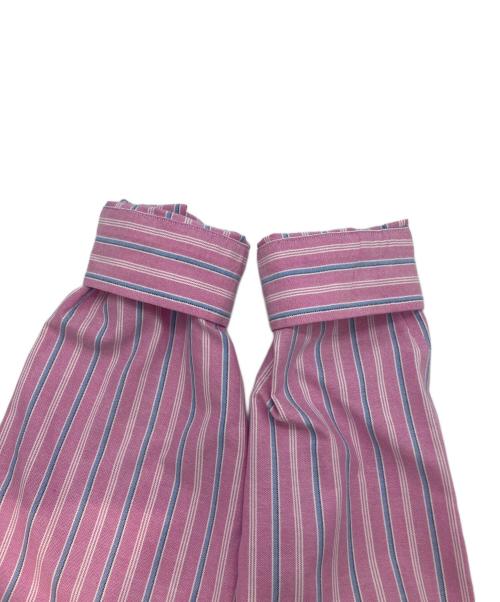 POLO RALPH LAUREN（ポロ・ラルフローレン）POLO RALPH LAUREN (ポロ・ラルフローレン) ストライプシャツ ピンク サイズ:XLの古着・服飾アイテム