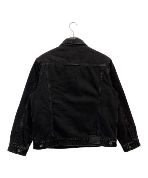COACH（コーチ）COACH (コーチ) デニム ジャケット・シェルパ ライニング ブラック サイズ:XLの古着・服飾アイテム