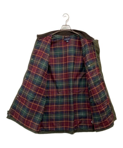 LAND'S END（ランズエンド）LAND'S END (ランズエンド) カバーオール オリーブ サイズ:Lの古着・服飾アイテム