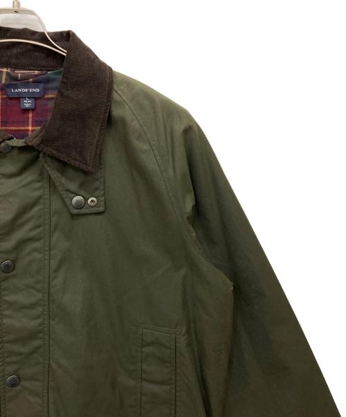 LAND'S END（ランズエンド）LAND'S END (ランズエンド) カバーオール オリーブ サイズ:Lの古着・服飾アイテム