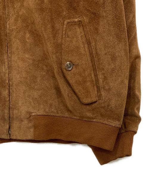 POLO RALPH LAUREN（ポロ・ラルフローレン）POLO RALPH LAUREN (ポロ・ラルフローレン) 90s G9型スウェードスイングトップ ブラウン サイズ:Lの古着・服飾アイテム