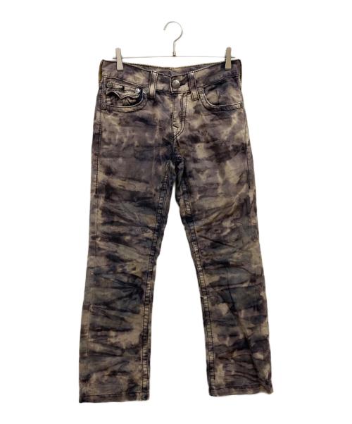 TRUE RELIGION（トゥルー レリジョン）TRUE RELIGION (トゥルー レリジョン) RICKY BIG T デニムパンツ マルチカラー サイズ:SIZE 31の古着・服飾アイテム